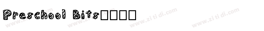 Preschool Bits字体转换